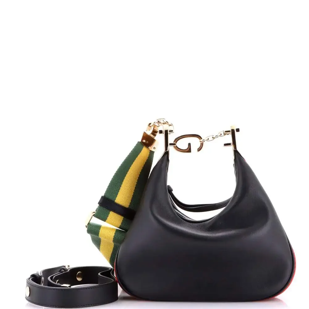 Gucci Attache Shoulder Bag Leather #215240G21B - Picture 2 of 9